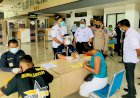 Bareng-Kepala-Imigrasi,-Kapolres-Belu-Tinjau-Aktivitas-Lintas-Batas-di-PLBN-Motaain