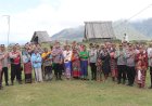 Kunjungi-Fulan-Fehan-Jelang-Festival,-Kapolres-Belu-Lakukan-Tatap-Muka-dengan-Loro-Lamaknen,-Tokoh-Adat-dan-Masyarakat-desa-Dirun