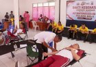 Bakti-Kesehatan-Polri-untuk-Masyarakat,-Polres-Belu-Gandeng-TNI,-Brimob-dan-Senkom-Gelar-Donor-Darah-Sambut-Hari-Jadi-Bhayangkara-ke-80