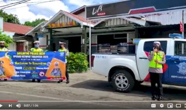 Sat-Lantas-Polres-Belu-Ajak-Warga-Jangan-Bepergian-dan-Jangan-Piknik-Cegah-Covid-19,-Tonton-Videonya!