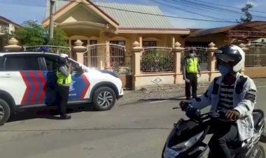 Sat-Lantas-Polres-Belu-Ajak-Warga-Manumutin-Patuhi-Protokol-Kesehatan-Cegah-Covid-19,-Cek-Videonya!
