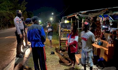 Covid-19-Belum-Usai,--Dalmas-Polres-Belu-Imbau-Warga-Tetap-Patuhi-Protokol-Kesehatan