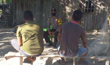 Supaya-Covid-19-Jauh,-BRIPKA-Kresna-Ola-Imbau-Warga-Patuhi-Protokol-Kesehatan