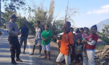 Polsek-Lamaknen-Minta-Masyarakat-Jalani-3M-agar-Tidak-Tertular-Covid-19,-Ini-Dia-Videonya