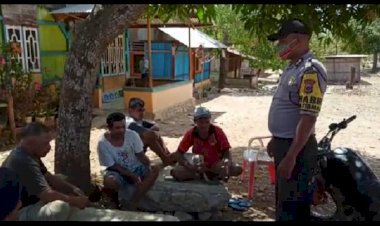 Sambang-Desa,-BRIPKA-Eli-Amaral-Ajak-Warga-Usir-Corona-Dengan-3M