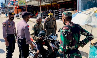 Gelar-Operasi-Yustisi,-Satgas-Aman-Nusa-II-Polres-Belu-Bergerak-Disiplinkan-Masyarakat-Patuhi-Protokol-Kesehatan