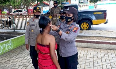 Gelorakan-Disiplin-Prokes,-Satgas-Aman-Nusa-Polres-Belu-Kembali-Gelar-Operasi-Yustisi-di-Kota-Atambua