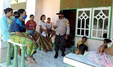 Agar-Tetap-Sehat,-Bhabinkamtibmas-Fatubaa-Minta-Masyarakat-Jangan-Sepelekan-Prokes-Covid-19