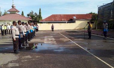 Gelar-Apel-Kesiapan,-Polres-Belu-Turun-Penuh-Amankan-Debat-Terbuka-Putaran-ke-2-Paslon-Bupati-tahun-2020