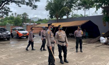 Kapolres-Belu-bersama-Pamatwil-Polda-NTT-Cek-Pengamanan-Rapat-Pleno-Pilkada-Tingkat-Kabupaten