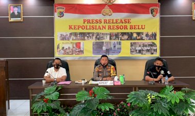 Undang-Jurnalis-Pena-Batas-RI-RDTL,-Polres-Belu-Gelar-Konferensi-Pers-Akhir-Tahun