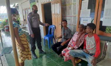 Pakai-Masker-dan-Jaga-Jarak,-Pesan-BRIPKA-Niko-Pareira-untuk-Masyarakat-Tunumau