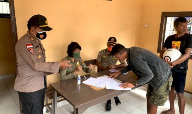 Operasi-Yustisi,-Anggota-Polres-Belu-dan-Sat-Pol-PP-Tegur-dan-Catat-Puluhan-Pelanggaran-Tidak-Pakai-Masker