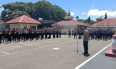 Lepas-Ratusan-Casis-Polri,-Kapolres-Belu-AKBP-Khairul-Saleh-Beri-Tiga-Tips-Jitu-Lolos-Seleksi-Polri