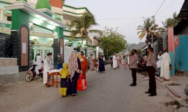 Jamin-Keamanan-dan-Pengawasan-Prokes,-Polres-Belu-Turun-Penuh-Amankan-Sholat-Idul-Adha-1442-H