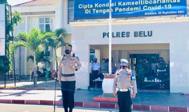 Kapolres-Belu,-AKBP-Yosep-Krisbiyanto-Pimpin-Apel-Gelar-Pasukan-Ops-Patuh-Ranakah-2021