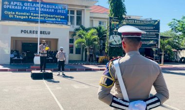Bakal-Digelar-Dua-Pekan,-Simak-Penekanan-Kapolres-Belu-dalam-Apel-Gelar-Pasukan-Ops-Patuh-2021