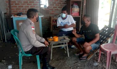 Sebut-Covid-19-Masih-Ada,-BRIPKA-Handryan-Nait-Minta-Warga-RT.12-Disiplin-Jalani-Protokol-Kesehatan
