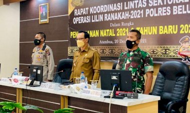Satukan-Persepsi-Pengamanan-Nataru-,-Polres-Belu-Gelar-Rakor-Lintas-Sektoral-Pra-Operasi-Lilin-Ranakah-2021