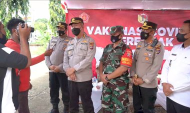 Dipantau-Karo-Ops-Polda-NTT,-Simak-Video-Vaksinasi-Serentak-Polres-Belu-Cegah-Lonjakan-Covid-19