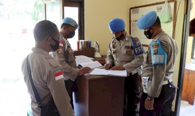 Uji-Disiplin-dan-Kesiapsiagaan-Personil-dalam-Pelaksanaan-Tugas,-Propam-Polres-Belu-Sidak-ke-Polsek-dan-Polsubsektor-Jajaran