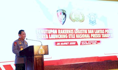 Rakernis-Slog-dan-Korlantas,-Kapolri-:-Kawal-Program-Digitalisasi-dan-Penggunaan-Produksi-Dalam-Negeri