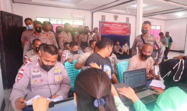 Deteksi-Dini-Penyakit-Kronis,-Bid-Dokkes-Polda-NTT-Gandeng-Klinik-Asa-Gelar-Rikes-Berkala-Di-Polres-Belu