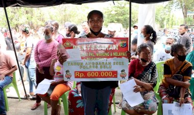 Kembali-Selipkan-Vaksinasi,-Polres-Belu-Salurkan-BTPKLWN-Tahap-IV-untuk-1000-Penerima