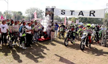 Semarak-Bhayangkara-ke-76,-Ratusan-Rider-Asal-NTT-dan-Timor-Leste-Pacu-Adrenalin-di-Adventure-Trail-Polres-Belu