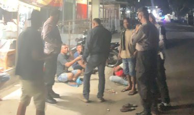 Gelar-Patroli-Malam,-Cara-Peleton-Kerangka-Polres-Belu-Minimalisir-Gangguan-Kamtibmas