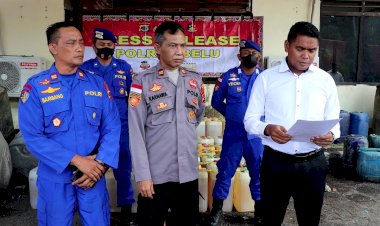 Polres-Belu-Gelar-Press-Release-Pengungkapan-Kasus-Penyalahgunaan-Satu-Ton-Lebih-BBM-Subsidi-Jenis-Minyak-Tanah