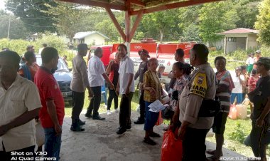 Ratusan-Warga-Serbu-Minyak-Tanah-Murah-di-Wedomu,-Kapolsek-Tasifeto-Timur-Pimpin-Anggota-Lakukan-Pengamanan