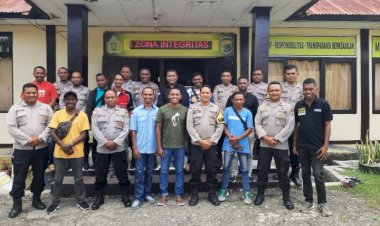 Perkokoh-Sinergitas-Melalui-Coffee-Morning,-Polsek-Lamaknen-Gandeng-Media-Gaungkan-Komunikasi-Publik