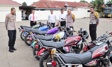 Bikin-Resah-Warga-Saat-Malam-Tahun-Baru,-Sejumlah-Motor-Pakai-Knalpot-Brong-di-Amankan-Aparat-Polres-Belu
