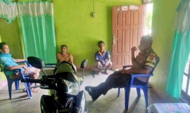 Musim-Hujan-Belum-Berakhir,-BRIGPOL-Richi-Botun-Imbau-Warga-Binaannya-Waspadai-Potensi-Banjir-dan-Longsor