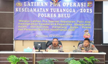 Matangkan-Kesiapan-Ops-Keselamatan-Turangga-2023,-Polres-Belu-Gelar-Latihan-Pra-Operasi