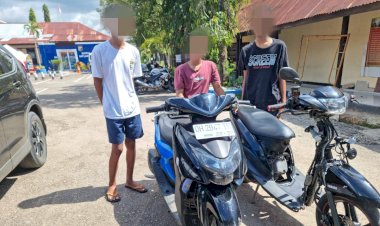 Resahkan-Warga-dengan--Aksi-Balap-Liarnya,-Tiga-Remaja-Diamankan-Sat-Lantas-Polres-Belu