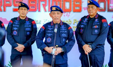 Buka-Rakernis-Brimob,-Kapolri:-Amankan-Agenda-Nasional-Hingga-Internasional