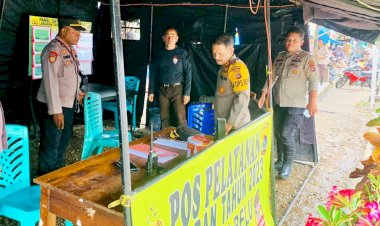 Operasi-Ketupat-Turangga-2023,-Kapolres-Belu-Turun-Pantau-Pos-Pelayanan-dan-Pos-Pengamanan-Lebaran