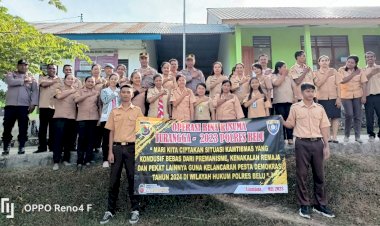 Terima-Pencerahan-dari-Personel-Satgas-Ops-Bina-Kusuma-Polres-Belu,Pelajar-SMAN-3-Atambua-Komitmen-Jauhi-Kenakalan-Remaja