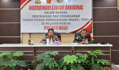 Gelar-Rapat-Koordinasi,-Kapolres-Belu,-AKBP-Richo-N.D-Simanjuntak-Ajak-Seluruh-Stakeholder-Bersatu-Tumpas-Kejahatan-Perdagangan-Orang