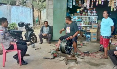 Peduli-Keselamatan-Masyarakat,-Bhabinkamtibmas-Polres-Belu--Imbau-Warga-Binaanya-Waspadai-TPPO-Bermodus-Tawaran-Pekerjaan-Menggiurkan