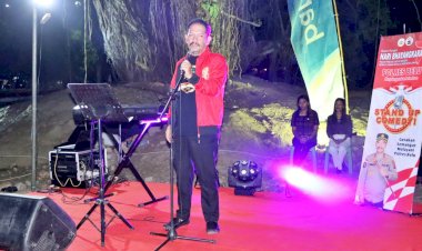 Wujud-Kecintaan-Polri-dengan-Masyarakat,-Polres-Belu-Gelar-Lomba-Stand-Up-Comedy-Semarakan-Hari-Bhayangkara-ke-77