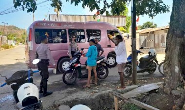 Patroli-di-Sejumlah-Titik,-Turjawali-Samapta-Polres-Belu-Tak-Bosan-Imbau-Warga-Jauhi-Perbuatan-Melanggar-Hukum