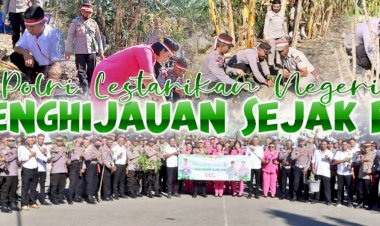 Lestari-Alamku-Lestari-Negeriku,--Polres-Belu-Bersama-Jajaran-dan-Bhayangkari-Serentak-tanam-1000-Anakan-Pohon