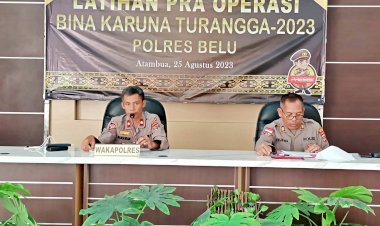Cegah-Kebakaran-Hutan-dan-Lahan,-Polres-Belu-Selama-Dua-Pekan-Gelar-Operasi-Bina-Karuna-Turangga-2023