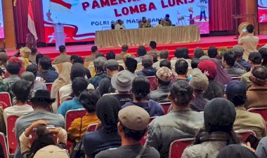 Meriahkan-HUT-ke-78-RI,-Lemdiklat-Polri-Gelar-Lomba-Lukis
