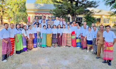 Hadir-di-SMK-Katolik-St.-Yosep-Nenuk,-Kapolres-Belu-Pimpin-Upacara-Gabungan-dan-Deklarasi-Pencegahan-Karhutla