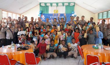 Berbagi-Bersama-dalam-Kesederhanaan,-Polres-Belu-Gelar-Syukuran-HUT-Lantas-ke-68-bersama-Anak-anak-Panti-Asuhan-Hadinan-Haklaran