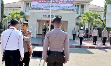 Matangkan-Kesiapan-Pengamanan-Pemilu,-Polres-Belu-Gelar-Latihan-Pra-Operasi-Mantap-Brata-Turangga-2023-2024